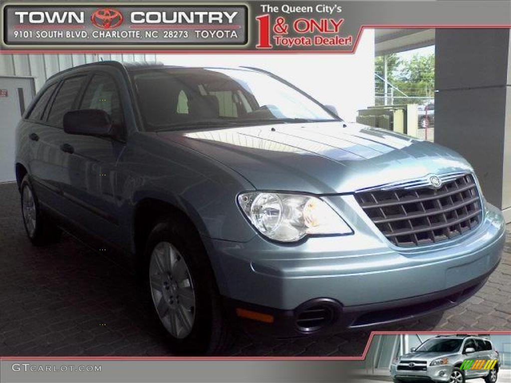 2008 Pacifica LX - Clearwater Blue Pearlcoat / Pastel Slate Gray photo #1