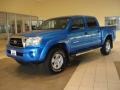 2007 Speedway Blue Pearl Toyota Tacoma V6 TRD Double Cab 4x4  photo #1