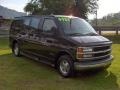 1999 Black Chevrolet Express 1500 Passenger Van  photo #1