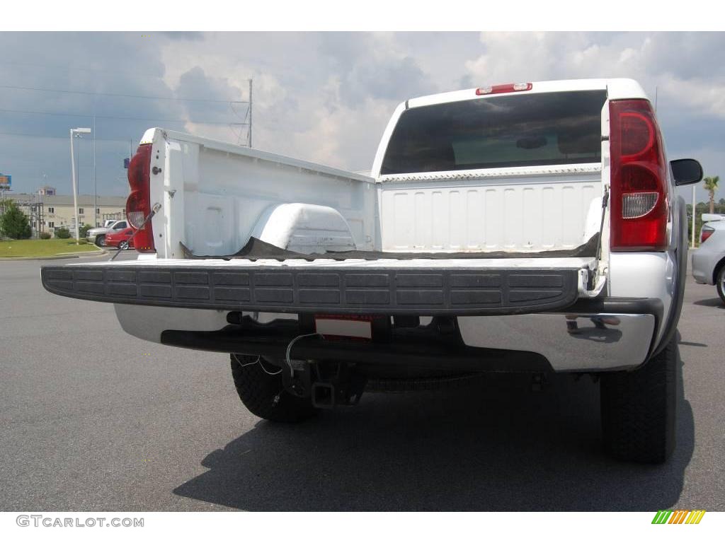 2003 Silverado 1500 LS Regular Cab 4x4 - Summit White / Tan photo #5