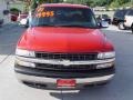 2001 Victory Red Chevrolet Silverado 1500 LS Extended Cab  photo #19