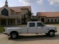 1997 Colonial White Ford F350 XLT Crew Cab Dually  photo #2