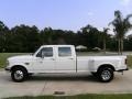 1997 Colonial White Ford F350 XLT Crew Cab Dually  photo #6