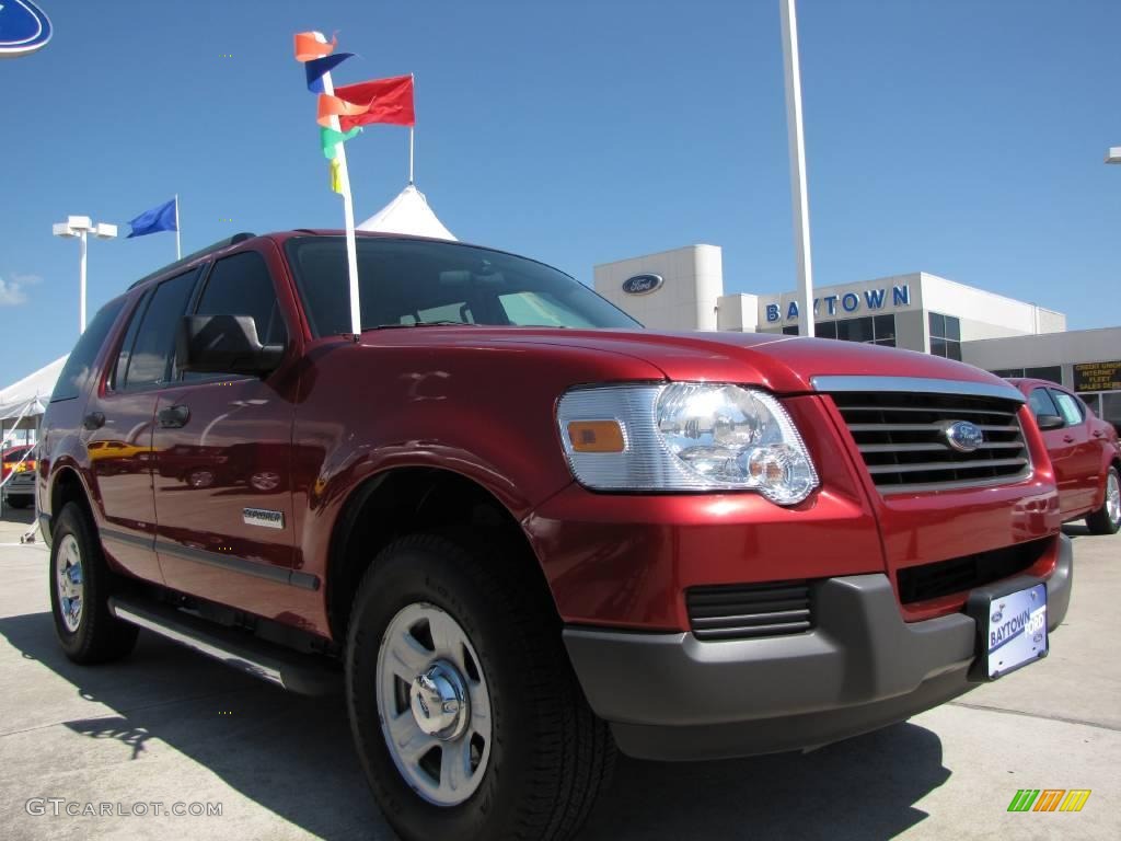 Redfire Metallic Ford Explorer