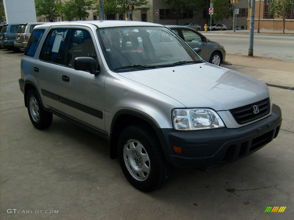 1999 CR-V LX 4WD - Sebring Silver Metallic / Charcoal photo #6