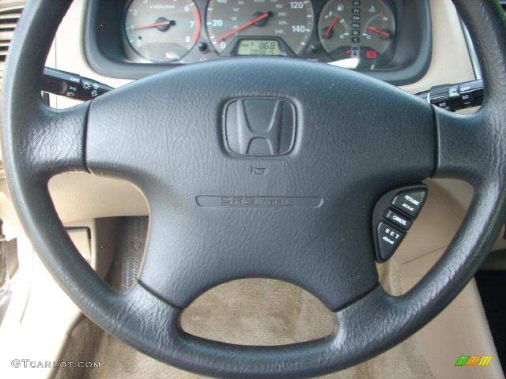 2002 Accord SE Coupe - Taffeta White / Ivory photo #15