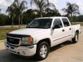 2006 Summit White GMC Sierra 1500 SLT Crew Cab 4x4  photo #7