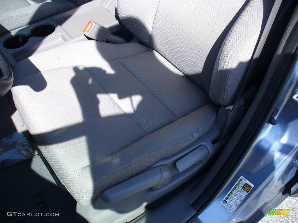 2007 CR-V LX 4WD - Glacier Blue Metallic / Gray photo #5