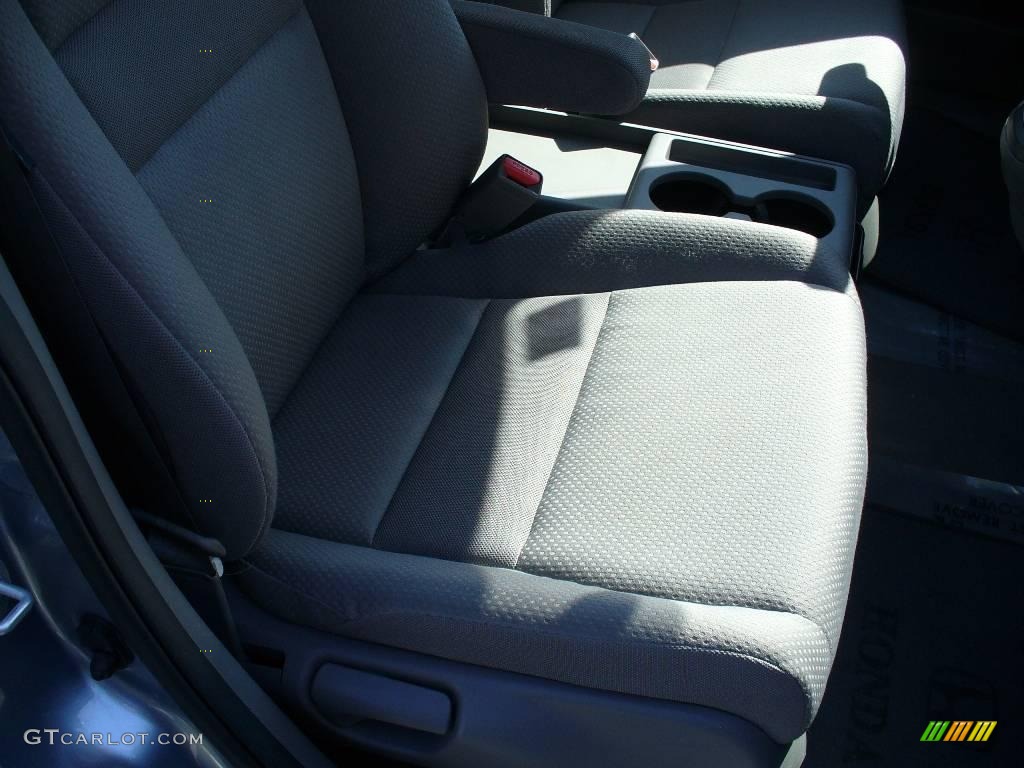 2007 CR-V LX 4WD - Glacier Blue Metallic / Gray photo #14