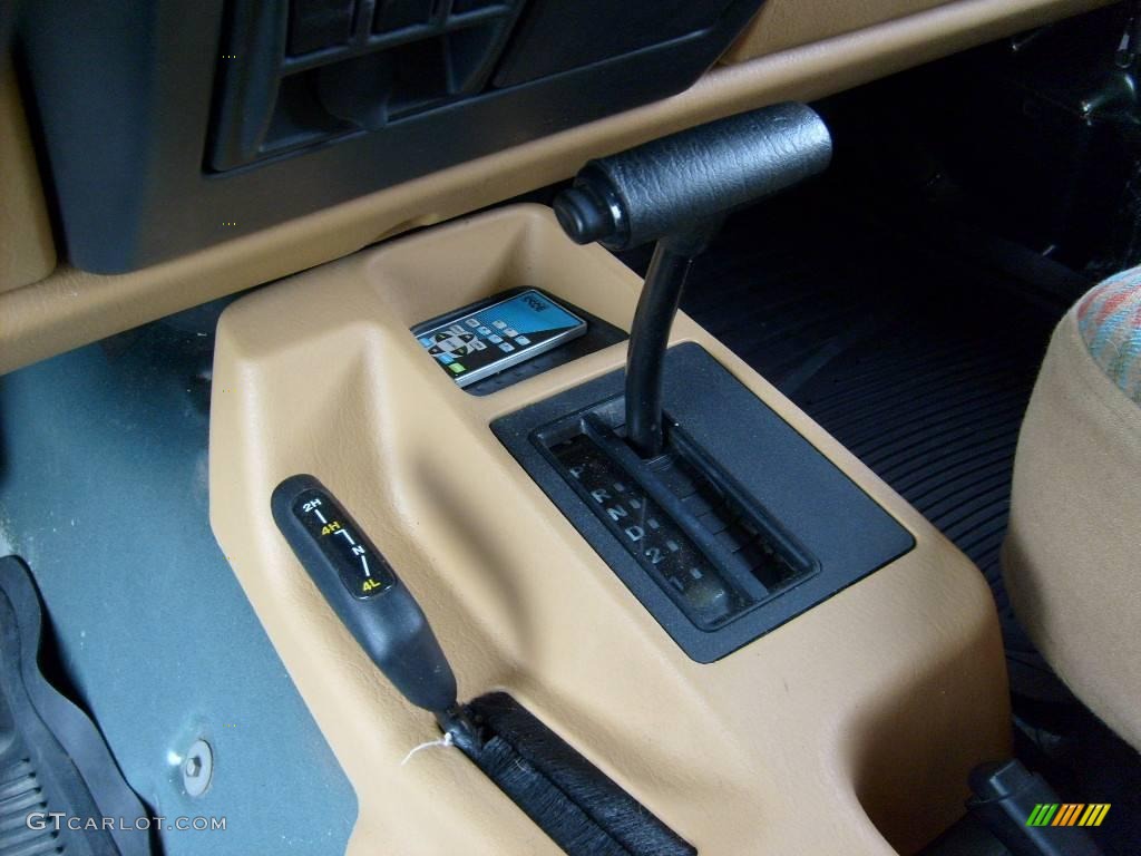 1997 Wrangler SE 4x4 - Moss Green Pearl / Tan photo #15