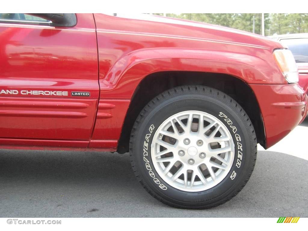 2004 Grand Cherokee Limited - Inferno Red Pearl / Taupe photo #5