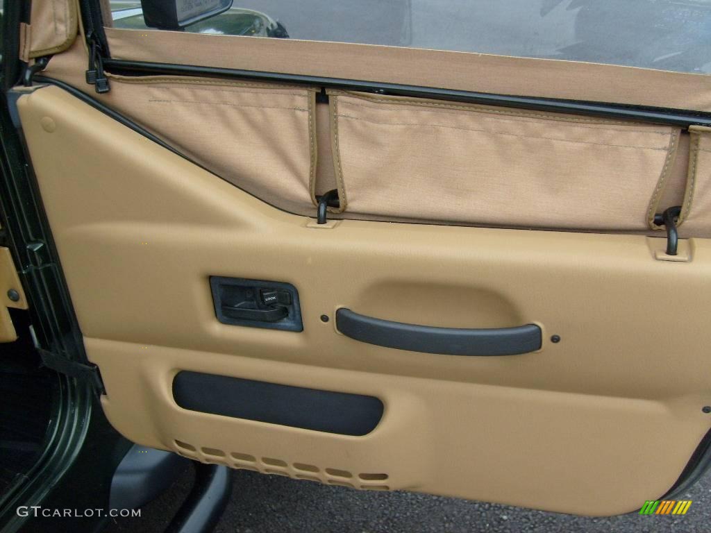 1997 Wrangler SE 4x4 - Moss Green Pearl / Tan photo #19