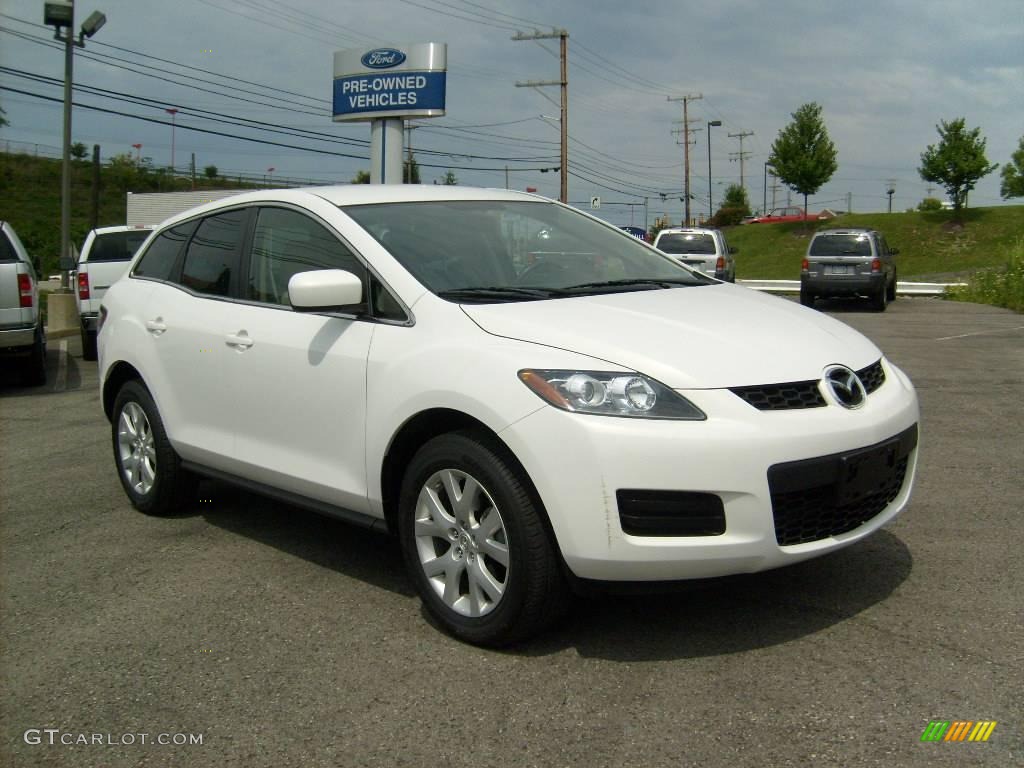 Crystal White Pearl Mica Mazda CX-7