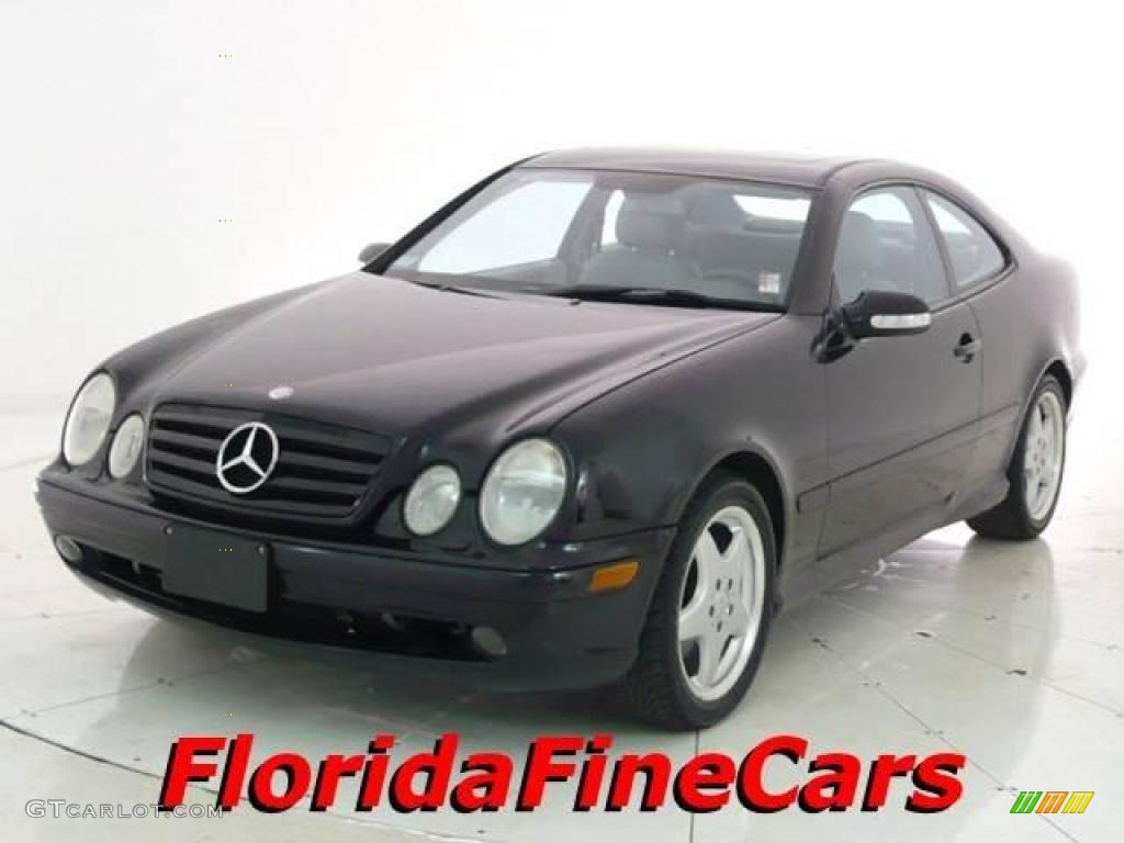 2002 CLK 430 Coupe - Black / Ash photo #1