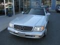 Brilliant Silver Metallic 2002 Mercedes-Benz SL 500 Roadster