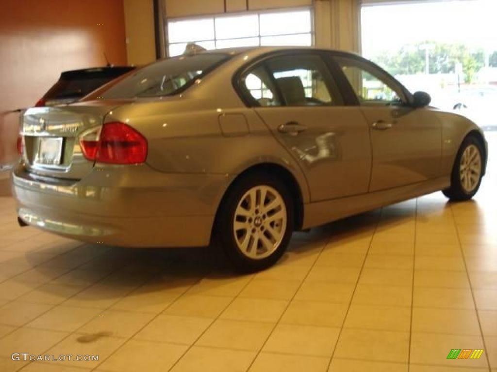 2006 3 Series 325i Sedan - Silver Grey Metallic / Grey photo #4