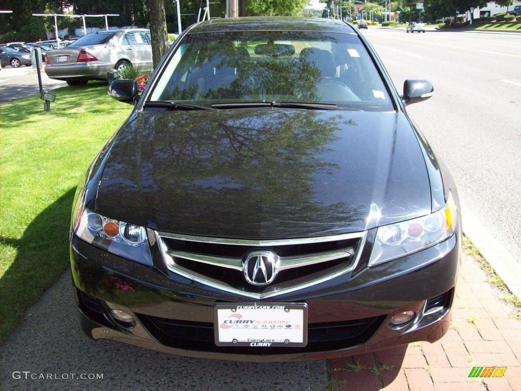 2006 TSX Sedan - Nighthawk Black Pearl / Ebony Black photo #5