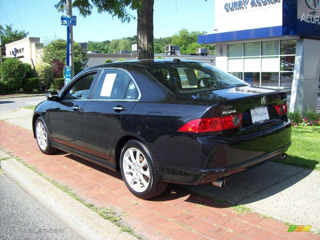 2006 TSX Sedan - Nighthawk Black Pearl / Ebony Black photo #13