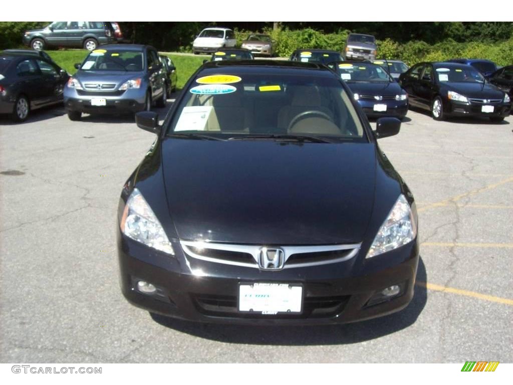 2006 Accord EX Sedan - Nighthawk Black Pearl / Ivory photo #3