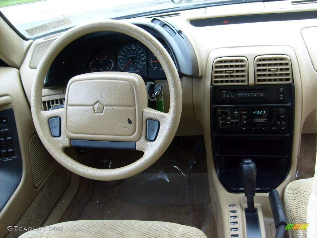 1995 Lebaron GTC Convertible - Spruce Pearl / Beige photo #14