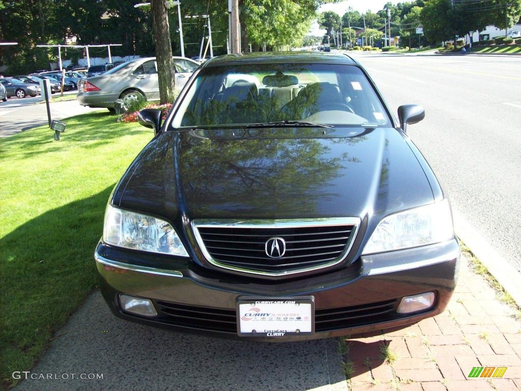 2002 RL 3.5 Sedan - Quantum Gray Metallic / Quartz photo #3