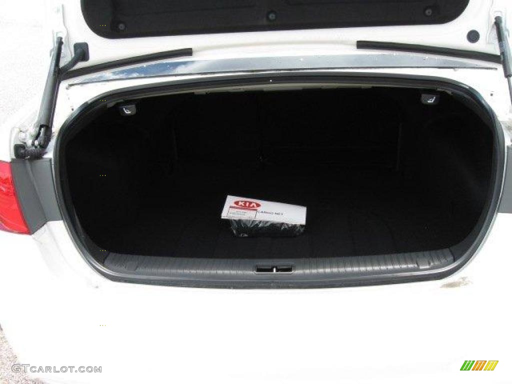 2009 Optima LX - Clear White / Gray photo #6