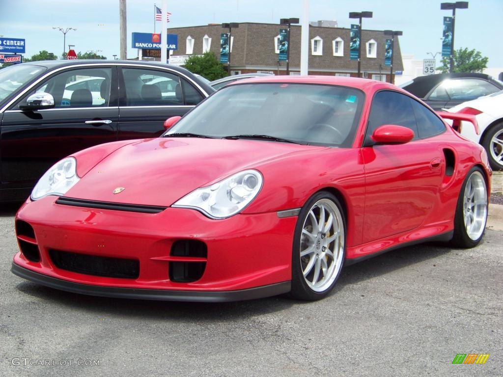 2003 911 GT2 - Guards Red / Black photo #1