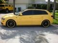 2007 Yellow Audi A3 2.0T  photo #3