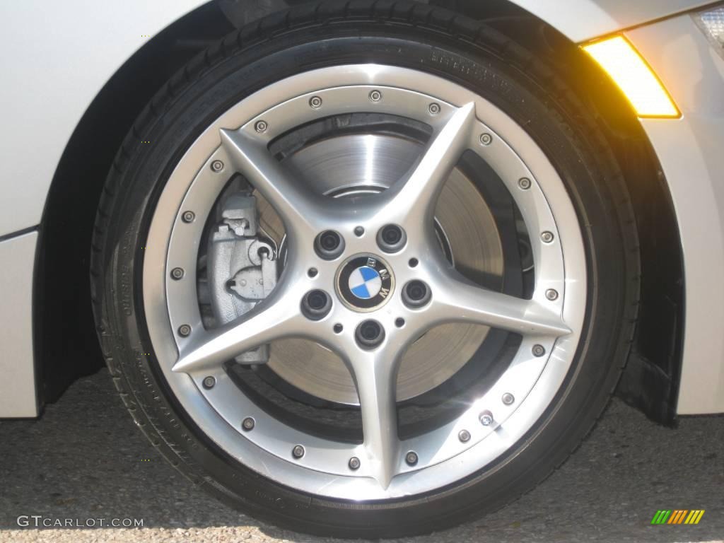 2006 Z4 3.0si Roadster - Titanium Silver Metallic / Black photo #15