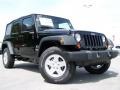 2009 Black Jeep Wrangler Unlimited X 4x4  photo #1