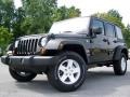 2009 Black Jeep Wrangler Unlimited X 4x4  photo #5