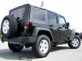 2009 Black Jeep Wrangler Unlimited X 4x4  photo #7