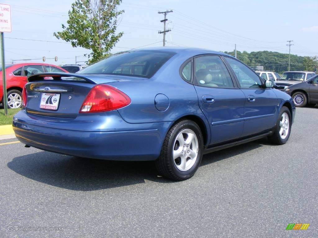 Medium Royal Blue Metallic 2002 Ford Taurus SES Exterior Photo #15885036