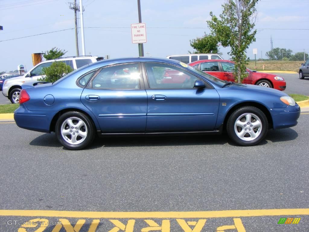Medium Royal Blue Metallic 2002 Ford Taurus SES Exterior Photo #15885148
