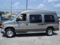 2003 Estate Green Metallic Ford E Series Van E250 Passenger Conversion  photo #9