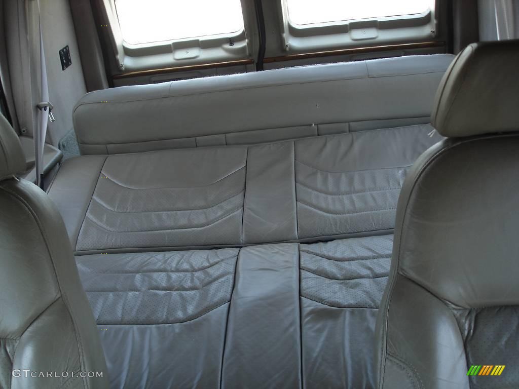 2003 E Series Van E250 Passenger Conversion - Estate Green Metallic / Medium Pebble photo #40