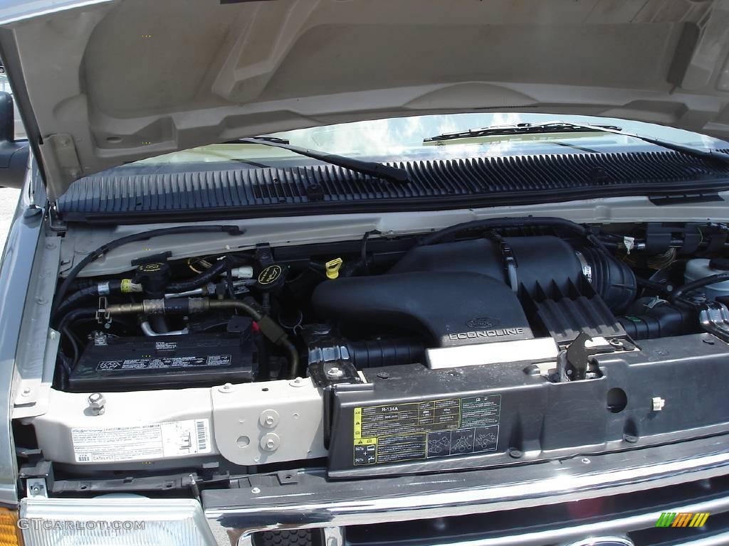 2003 E Series Van E250 Passenger Conversion - Estate Green Metallic / Medium Pebble photo #48