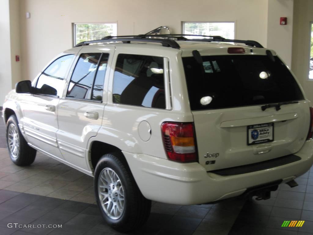 2003 Grand Cherokee Limited - Stone White / Dark Slate Gray photo #3