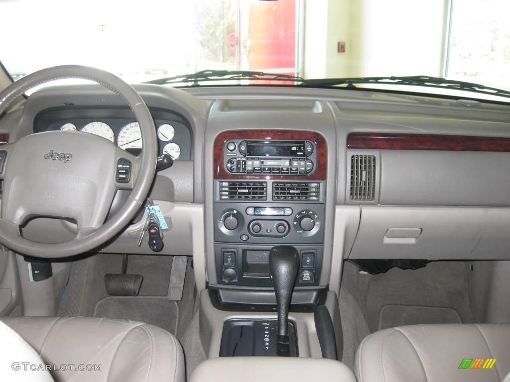 2003 Grand Cherokee Limited - Stone White / Dark Slate Gray photo #5