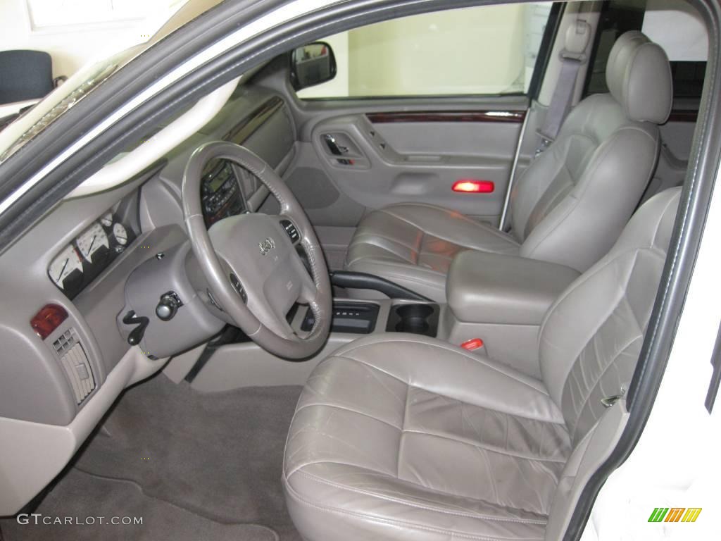 2003 Grand Cherokee Limited - Stone White / Dark Slate Gray photo #6