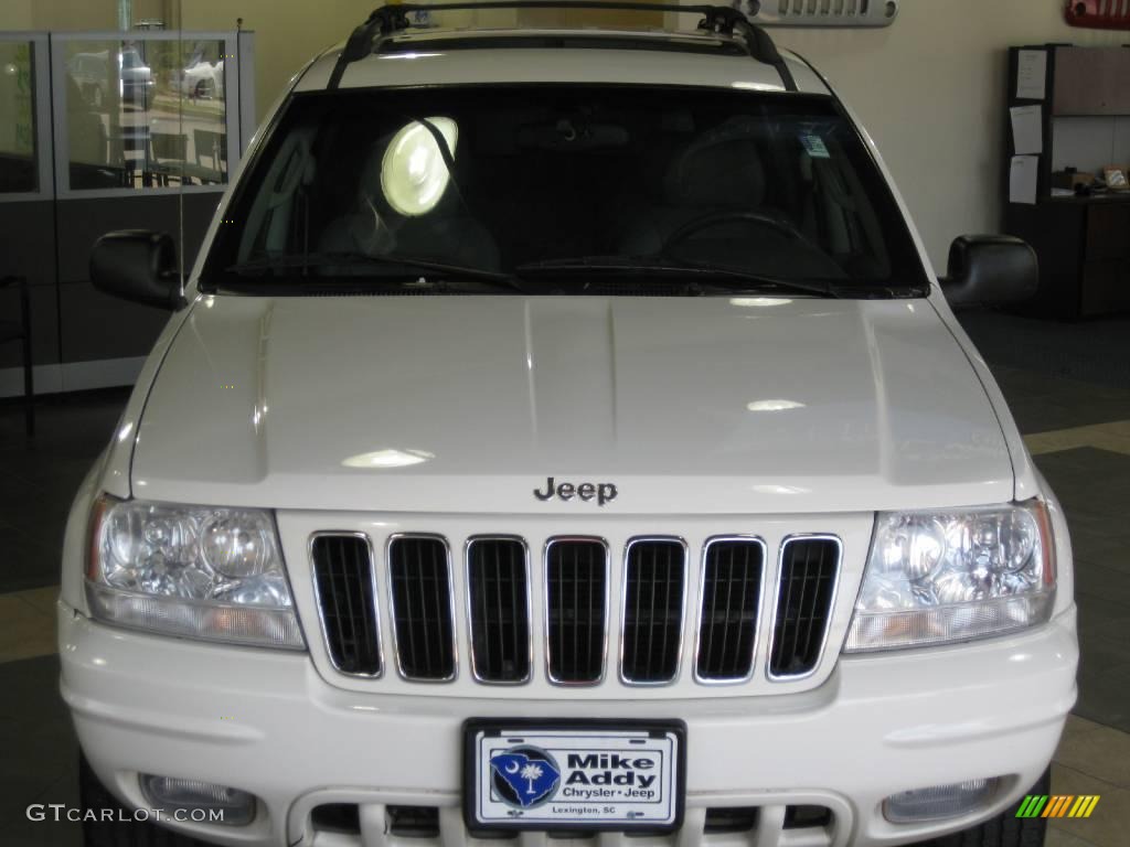 2003 Grand Cherokee Limited - Stone White / Dark Slate Gray photo #11