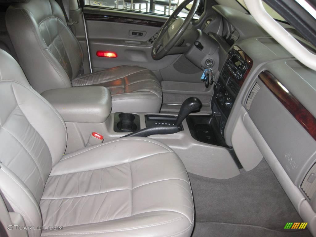 2003 Grand Cherokee Limited - Stone White / Dark Slate Gray photo #12