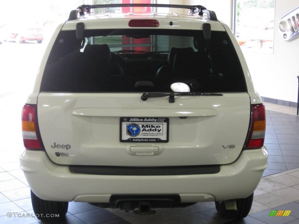 2003 Grand Cherokee Limited - Stone White / Dark Slate Gray photo #20