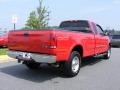 2000 Bright Red Ford F150 XLT Extended Cab 4x4  photo #3