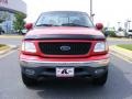 2000 Bright Red Ford F150 XLT Extended Cab 4x4  photo #18