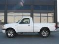 Classic White 2001 Mazda B-Series Truck B3000 SE Regular Cab 4x4