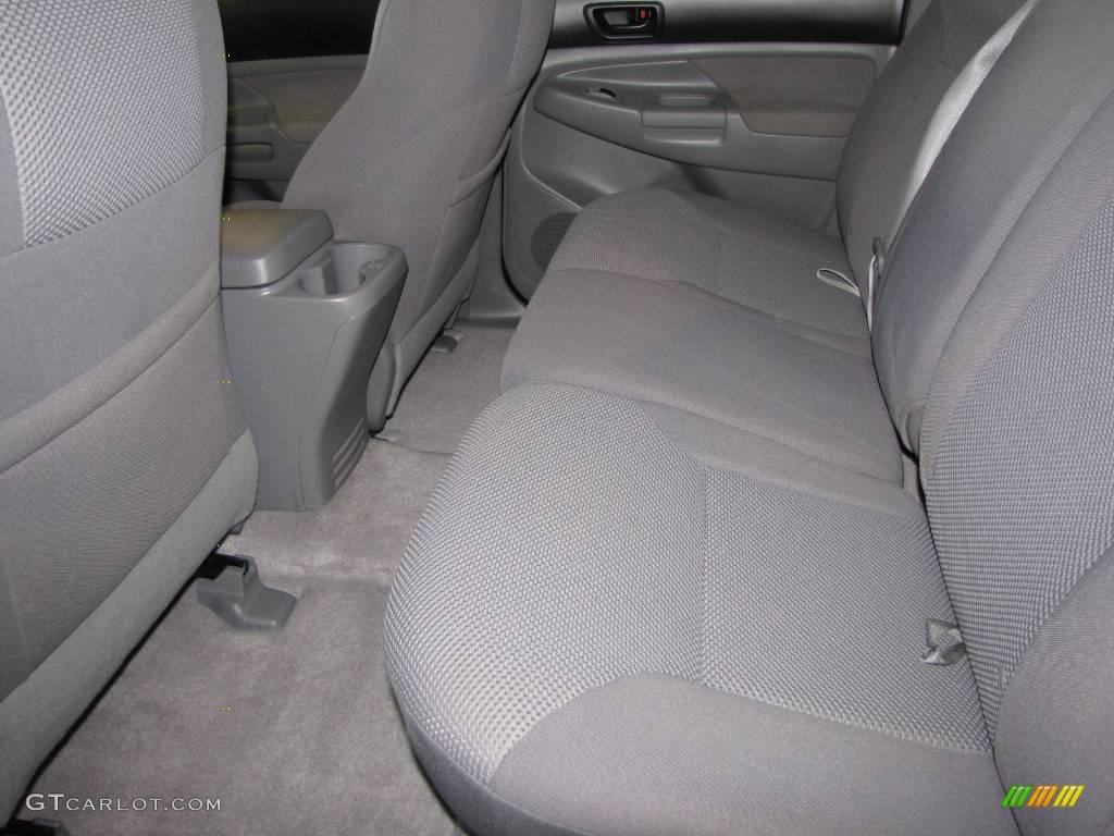 2008 Tacoma V6 TRD Double Cab 4x4 - Silver Streak Mica / Graphite Gray photo #15