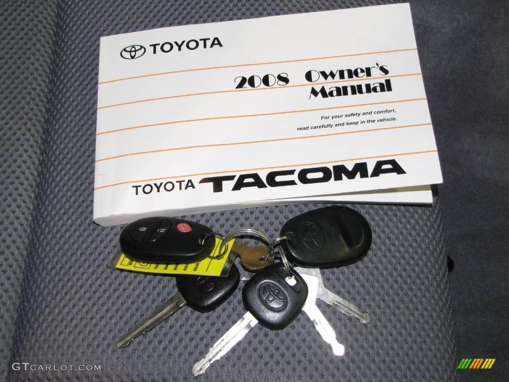 2008 Tacoma V6 TRD Double Cab 4x4 - Silver Streak Mica / Graphite Gray photo #20