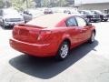 2003 Red Saturn ION 2 Quad Coupe  photo #3