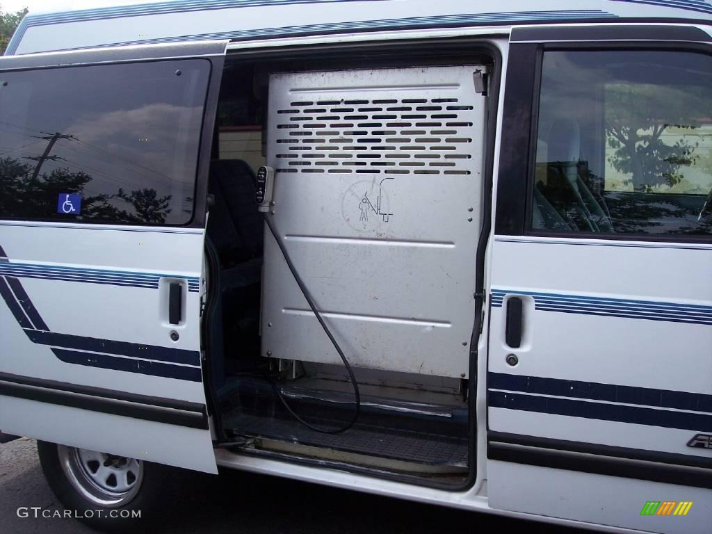 1994 Astro CS EXT Passenger Van - White / Blue photo #13